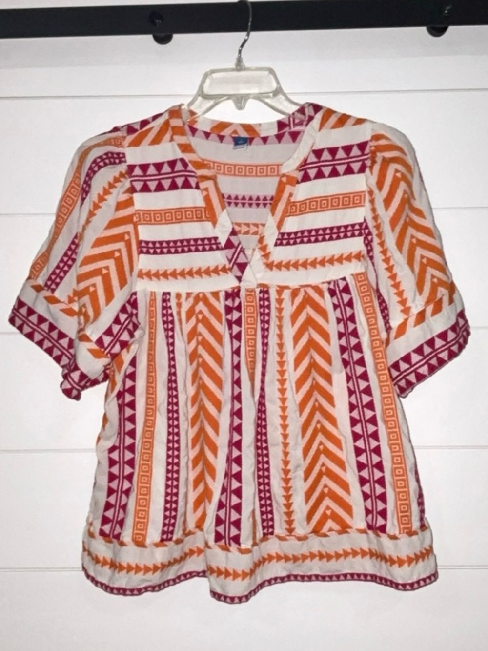 Old Navy Patterned Peasant Tunic
